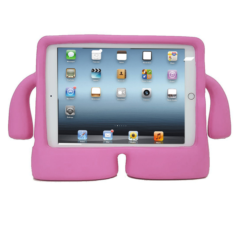 Byblomst Rettidig Kirurgi iGuy cover til iPad mini 1/2/3/4/5, lyserød - iPad cover børn - Randomshop