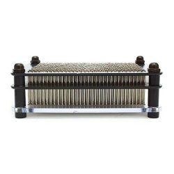 PinArt - 3D pladekunst, sort/slv