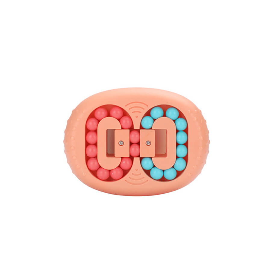 Fidget toys - Puzzle Beads, orange, oval thumbnail