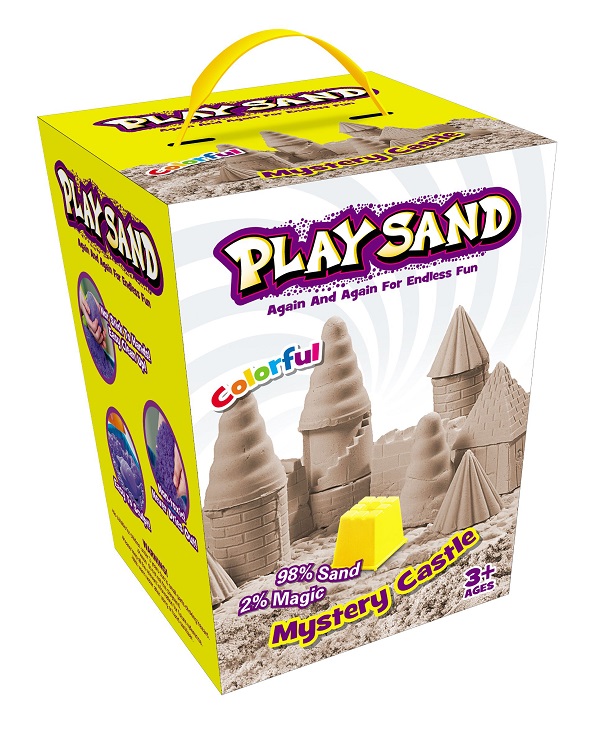 Kinetic Sand, Det mystiske sandslot, 908 g (4 farver) thumbnail