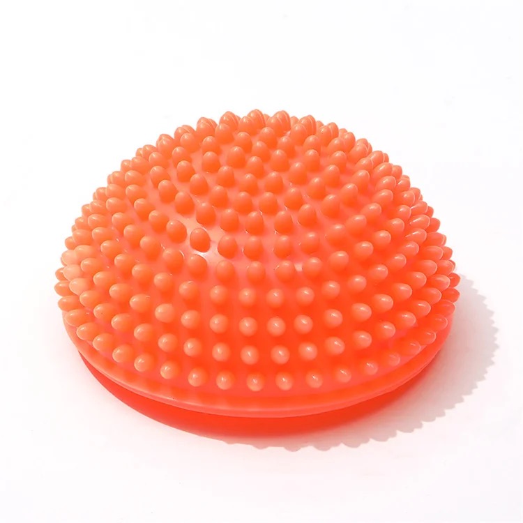Balance pindsvin med massageknopper, 16 cm, orange thumbnail