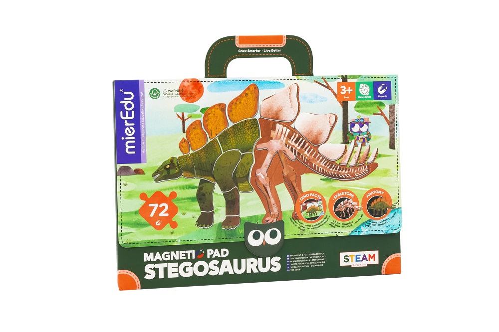 Magnetisk legetavle fra mieredu - Stegosaurus thumbnail