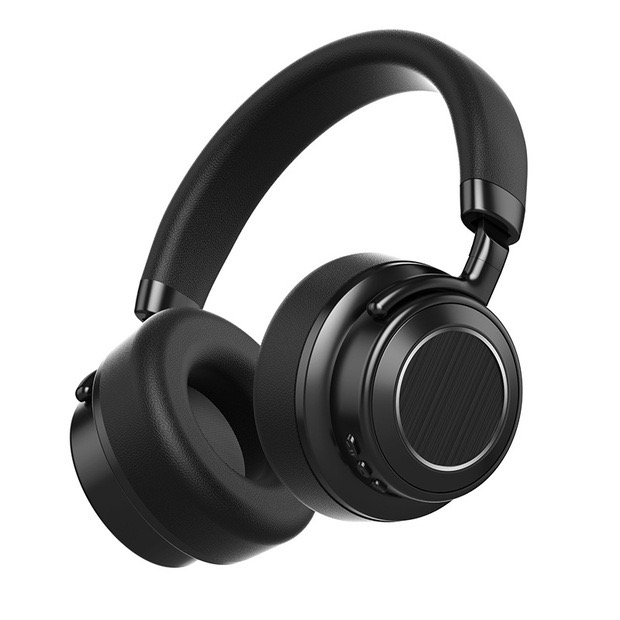 Se SERO VJ 364 Bluetooth Headphones med Noise-cancelling, Sort hos Pixojet