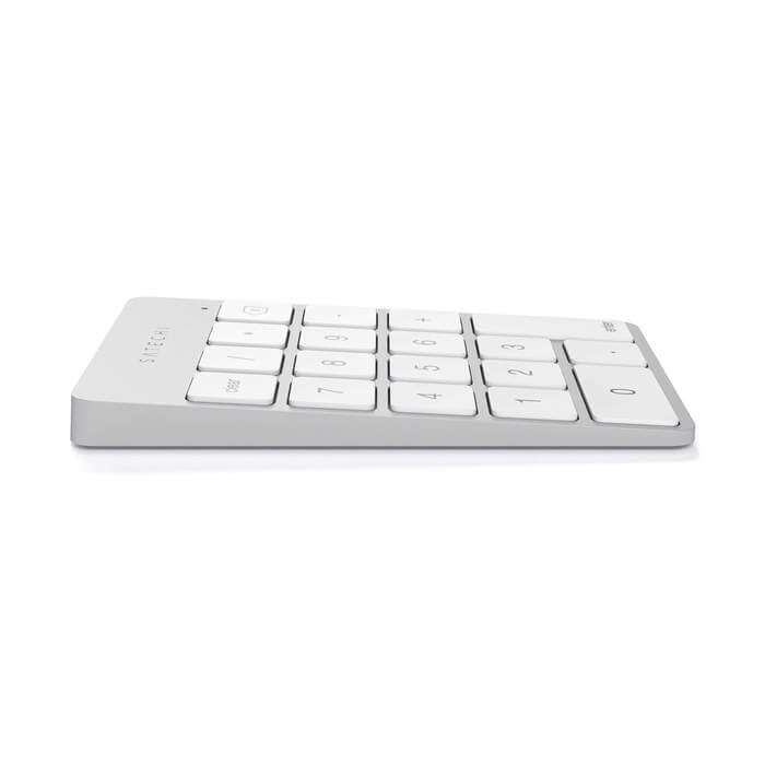 licens kompensere Specialist Satechi Slim Wireless Keypad - Trådløst numerisk tastatur - Silver -  Satechi - Pixojet.dk