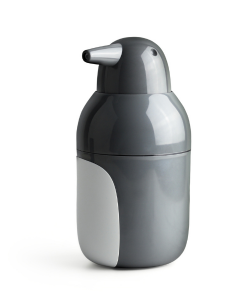 Qualy Penguin Soap Dispenser / sæbe dispenser, grå/hvid thumbnail