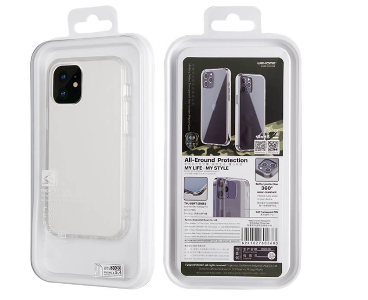 SERO iPhone cover, vandafvisende, iPhone 12/12 Pro (6.1"), transparent thumbnail