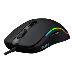 Fourze GM700 Gamingmus, svart