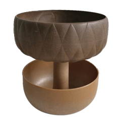 Qualy Ekl&ouml;vet snackskl / skl, brun