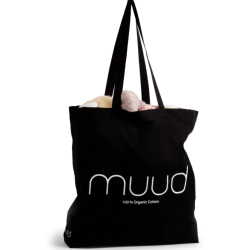 Muud Organic Shopper XL/Mulepose - Svart