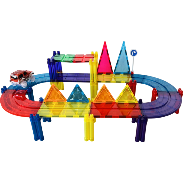 Magnetic Tiles Bilbane, 120 dele