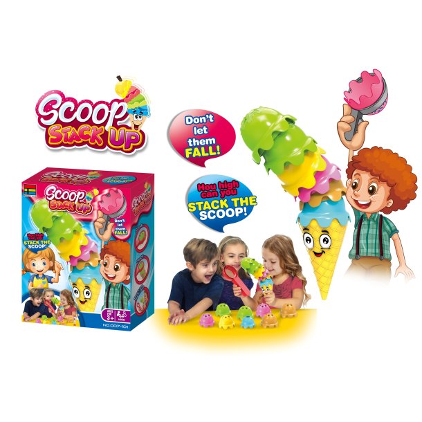 Scoop Stack Up - Glassvaffel stapelspel