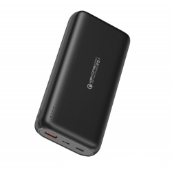 Gifon Powerbank - 20000mAh, PD + QC 3.0 18W, sort