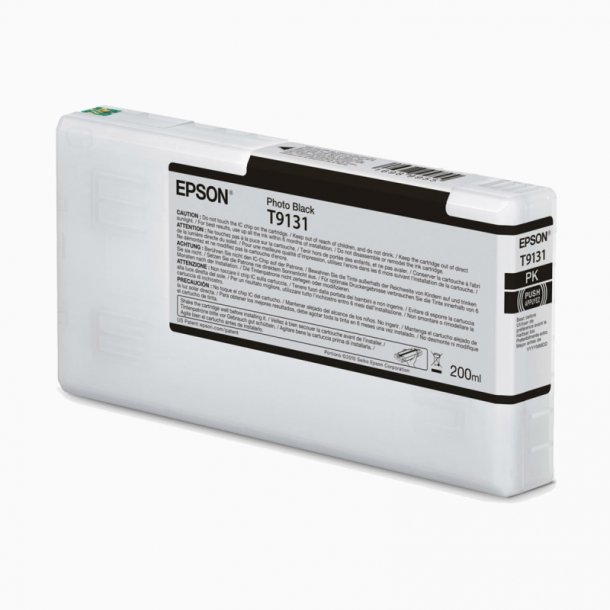 Epson T9131 PBK Original bl&auml;ckpatron (200 ml)