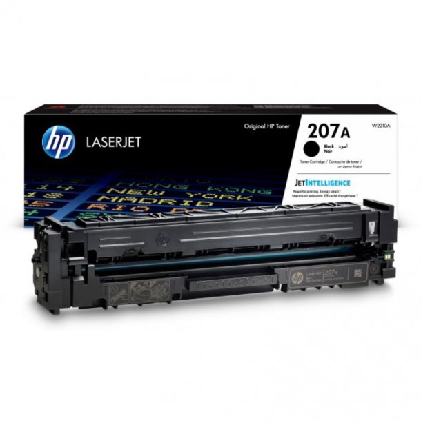 HP 207A BK Original Toner (1350 sidor)