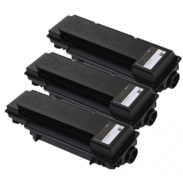 Kyocera TK320/322 BK combo pack 3 stk Toner - Kompatibel - Sort 45000 sider