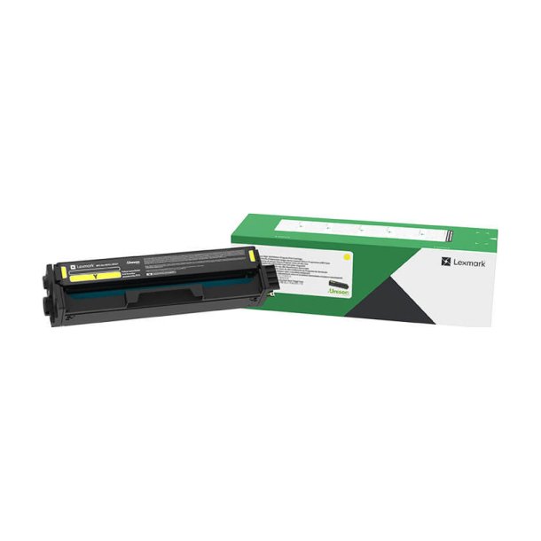 Lexmark C3220Y0 Y Toner - Original - Gul 1500 sider