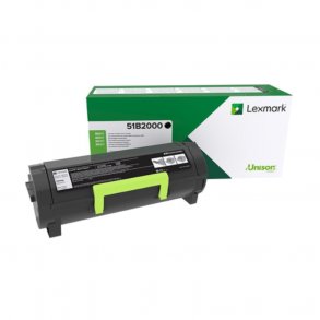Lexmark toner 317 / MX317 - 51B2000 svart 2500 sider, original