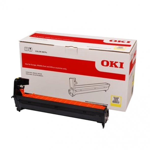 OKI C532/MC573 Y Tromle - 46484105 Original - Gul 30000 sider