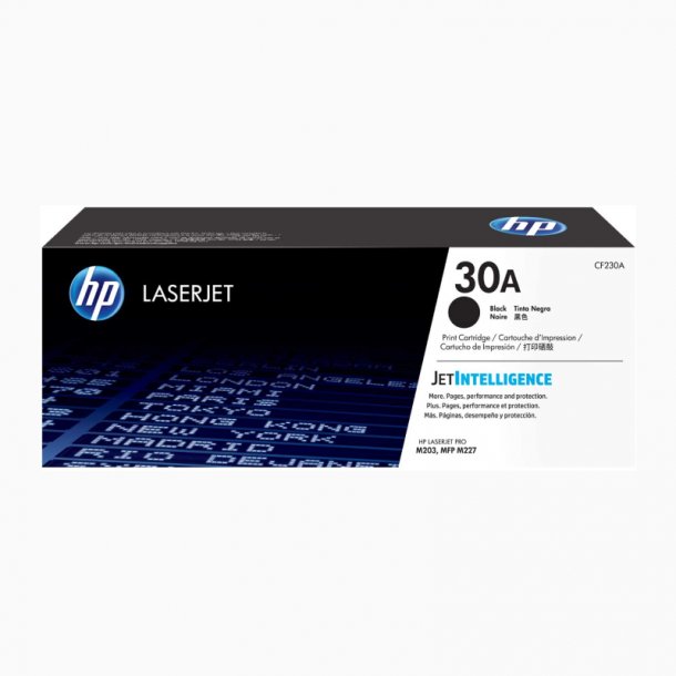 HP 30A BK Original Toner (1600 sidor)