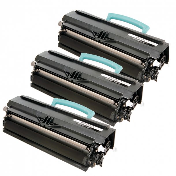 Lexmark X203 BK combo pack 3 stk Toner - X203A11G Kompatibel - Sort 7500 sider