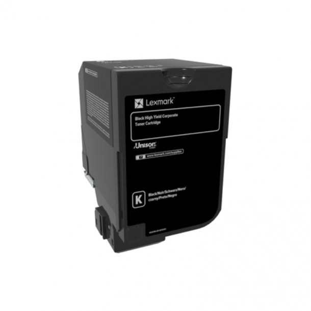 Lexmark CX 725 - 84C2HKE toner svart 25000 sidor, original