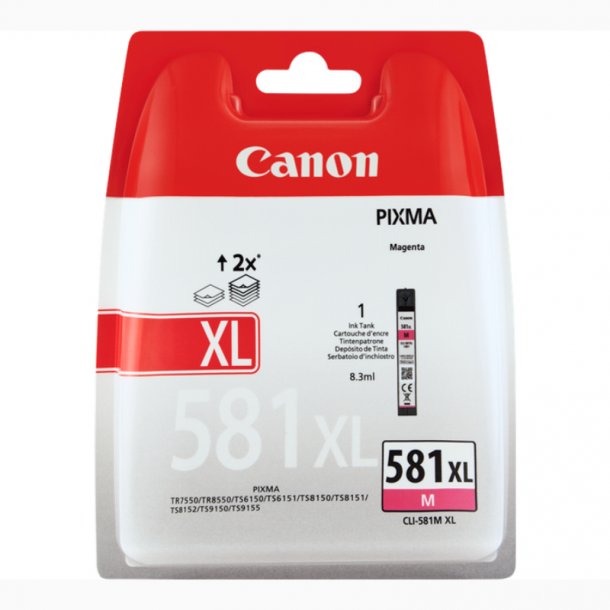 Canon CLI-581 XL 2050C001 blekkpatron - 2050C001 Original - Magenta 8,3 ml