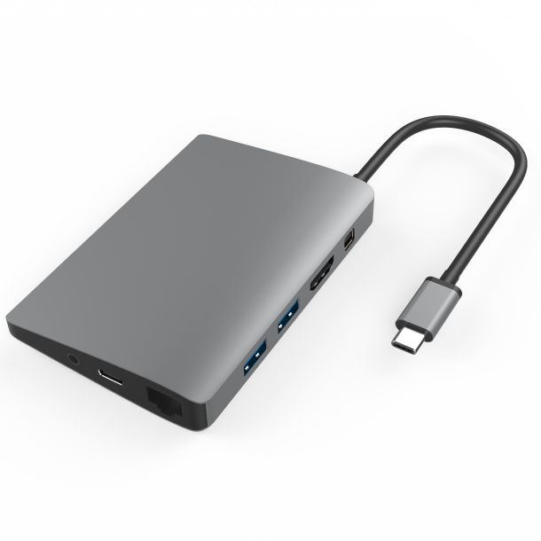 SERO USB-C pro Multi adapter 9-i-1 