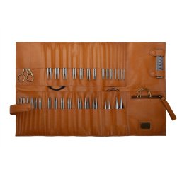 Muud Stockholm XL Etui f&ouml;r Stickor - L&auml;der, Whisky