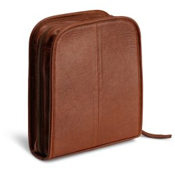 Muud Voss Etui f&ouml;r Stickor - L&auml;der, Rich Brown