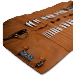 Muud Stockholm XL Etui f&ouml;r Stickor - L&auml;der, Whisky