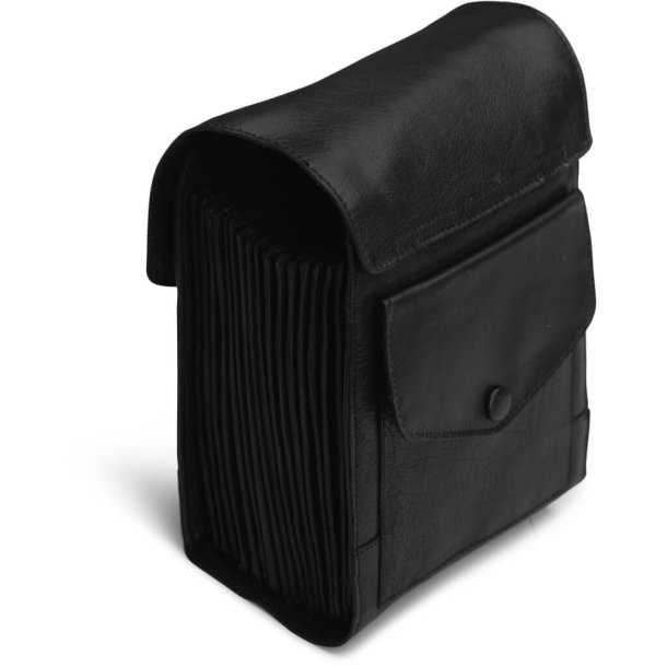 Muud Betina XL Etui - L&auml;der, Svart