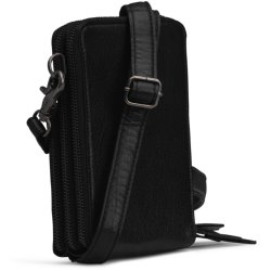 Muud Dafna Crossbody V&auml;ska - L&auml;der, Svart