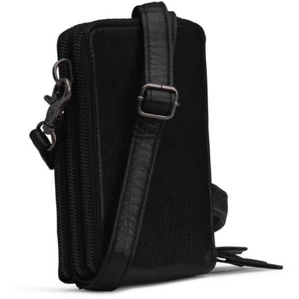 Muud Dafna Crossbody V&auml;ska - L&auml;der, Svart