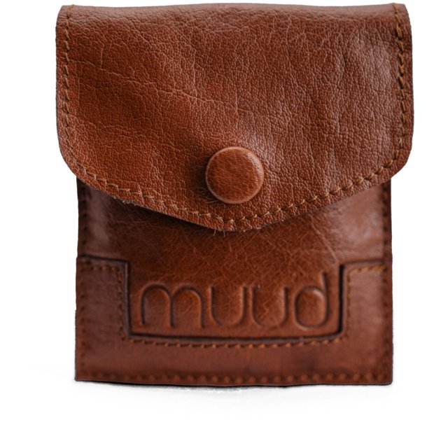 Muud Bergen Needle Case - Leather, Rich Brown