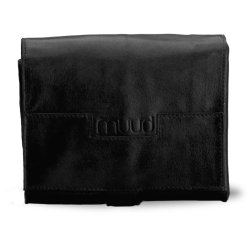 Muud Stockholm XL Etui f&ouml;r Stickor - L&auml;der, Svart