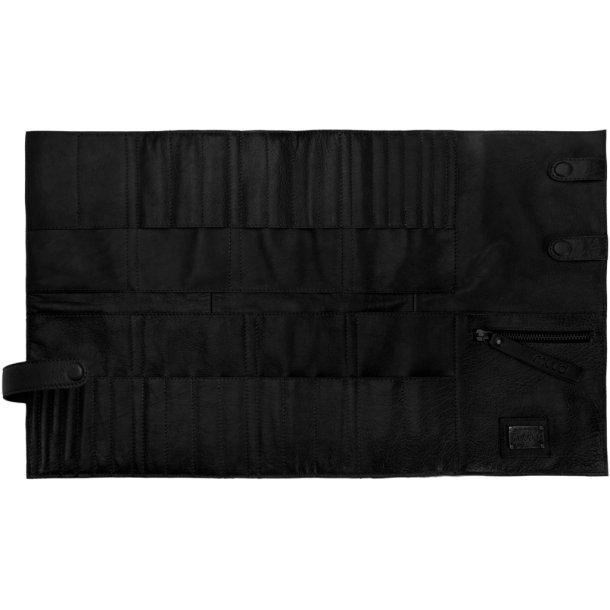 Muud Stockholm XL Etui f&ouml;r Stickor - L&auml;der, Svart