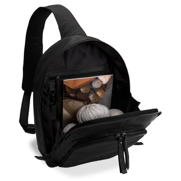 Muud Gwen Ryggs&auml;ck - Svart