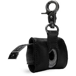 Muud Malm&ouml; Hook Etui f&ouml;r Mttband - L&auml;der, Svart