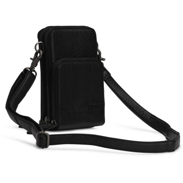 Muud Dafna Crossbody V&auml;ska - L&auml;der, Svart
