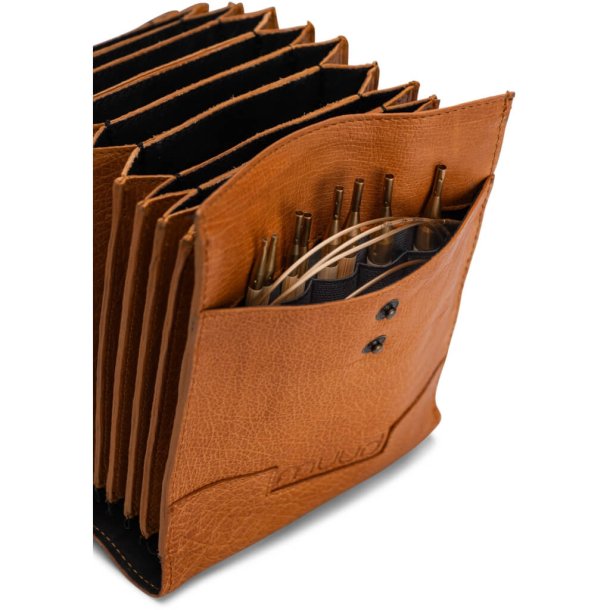 Muud Betina XL Etui - L&auml;der, Whisky