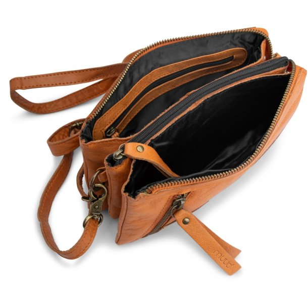 Muud Riga Clutch - L&auml;der, Whisky