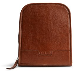 Muud Voss Etui f&ouml;r Stickor - L&auml;der, Rich Brown