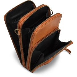 Muud Dafna Crossbody Vska - Lder, Whisky