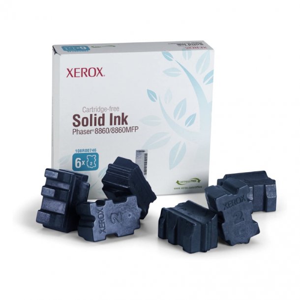 Xerox Phaser 8860 C Combo Pack 6 pcs Ink cartridge  - 108R00746 Original - Cyan 280 ml