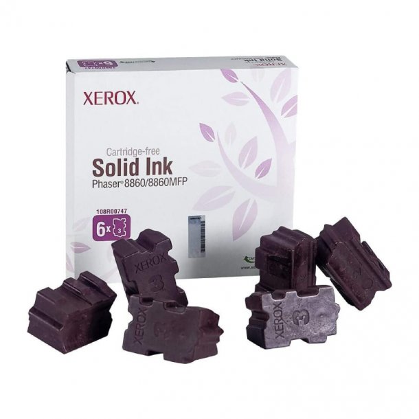 Xerox Phaser 8860 M Combo Pack 6 pcs Ink cartridge  - 108R00747 Original - Magenta 280 ml