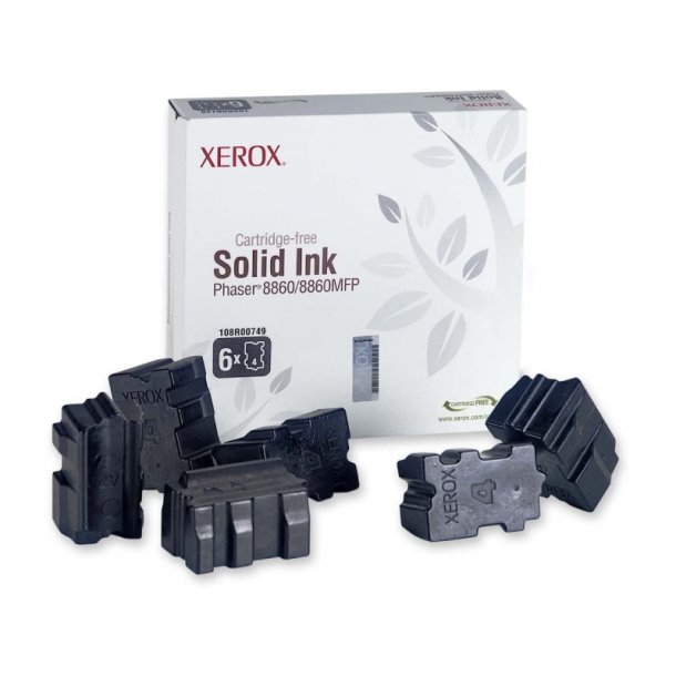 Xerox Phaser 8860 BK Combo Pack 6 pcs Ink cartridge  - 108R00749 Original - Black 280 ml