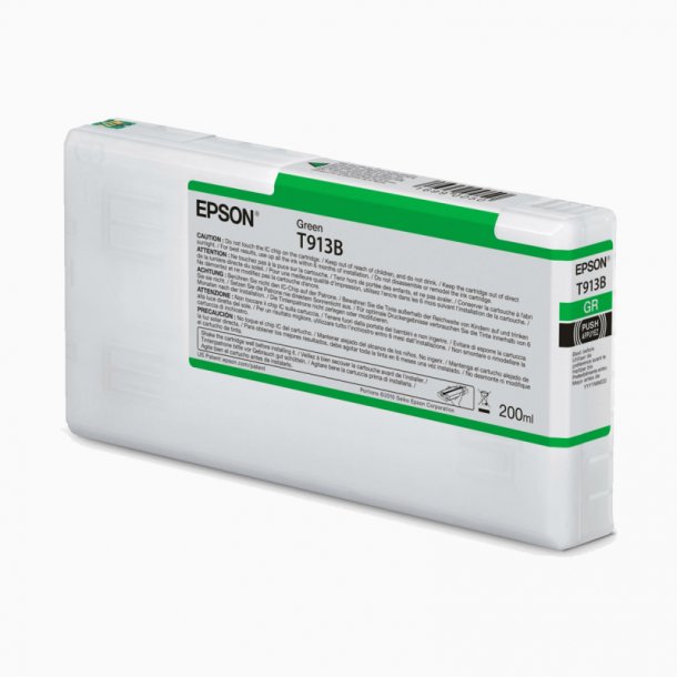 Epson T913B G blkpatron - C13T913B00 Original - Grn 200 ml