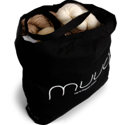 Muud Organic Shopper XL/Mulepose - Svart