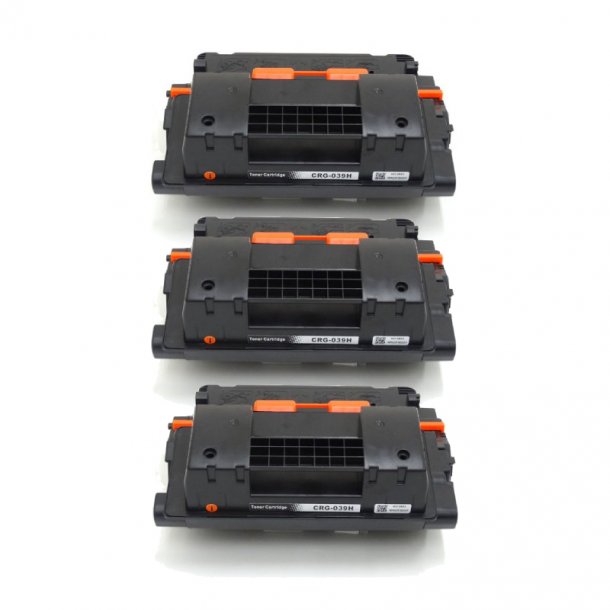 Kompatibel Canon CRG 039H BK combo pack 3 stk Toner (75000 sidor)