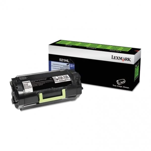 Lexmark MS710dn BK Original Toner (25000 sidor)